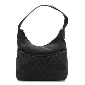 Gucci Denim Small Hobo Dark Brown #234534G47B